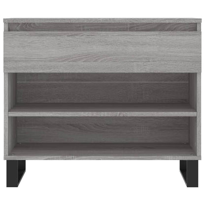 Scarpiera Grigio Sonoma 70x36x60 cm in Legno Multistrato - homemem39