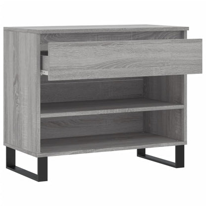 Scarpiera Grigio Sonoma 70x36x60 cm in Legno Multistrato - homemem39