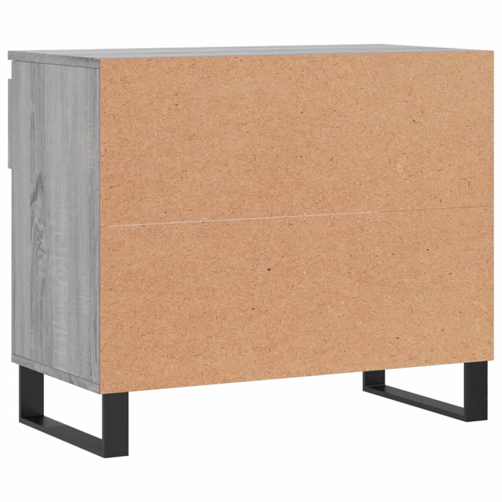 Scarpiera Grigio Sonoma 70x36x60 cm in Legno Multistrato - homemem39