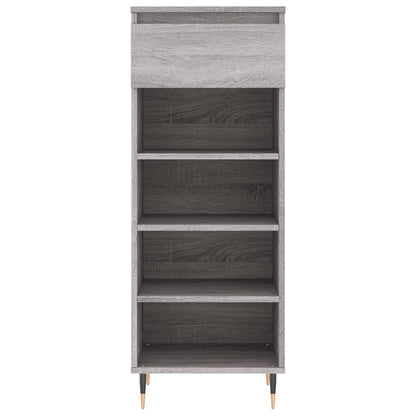 Scarpiera Grigio Sonoma 40x36x105 cm in Legno Multistrato - homemem39