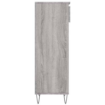 Scarpiera Grigio Sonoma 40x36x105 cm in Legno Multistrato - homemem39