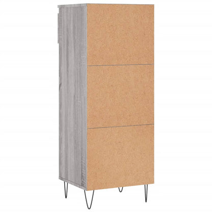 Scarpiera Grigio Sonoma 40x36x105 cm in Legno Multistrato - homemem39