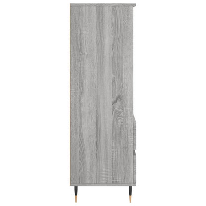 Credenza Grigio Sonoma 40x36x110 cm in Legno Multistrato - homemem39