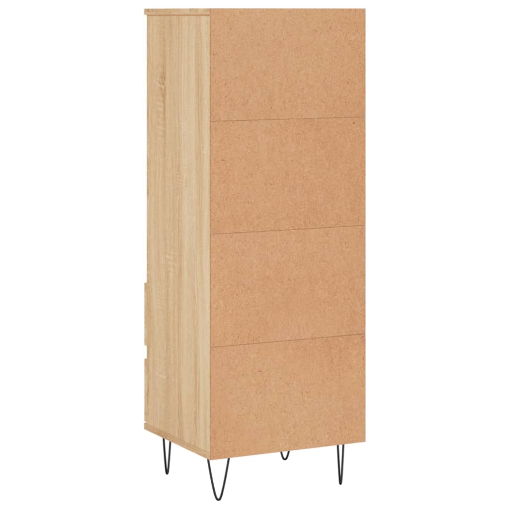 Credenza Rovere Sonoma 40x36x110 cm in Legno Multistrato - homemem39