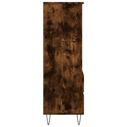 Credenza Rovere Fumo 40x36x110 cm in Legno Multistrato - homemem39