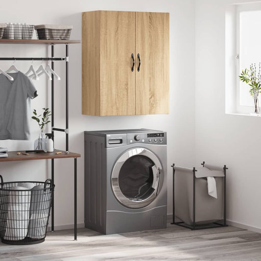 Mobile a Parete Rovere Sonoma 69,5x34x90 cm Legno Multistrato - homemem39