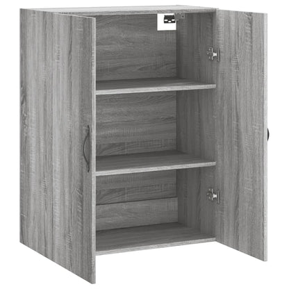 Mobile a Parete Grigio Sonoma 69,5x34x90 cm Legno Multistrato | homemem39