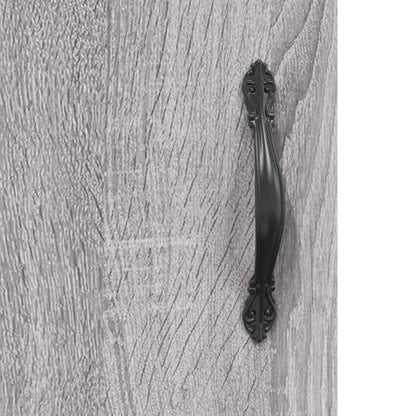 Mobile a Parete Grigio Sonoma 69,5x34x90 cm Legno Multistrato | homemem39