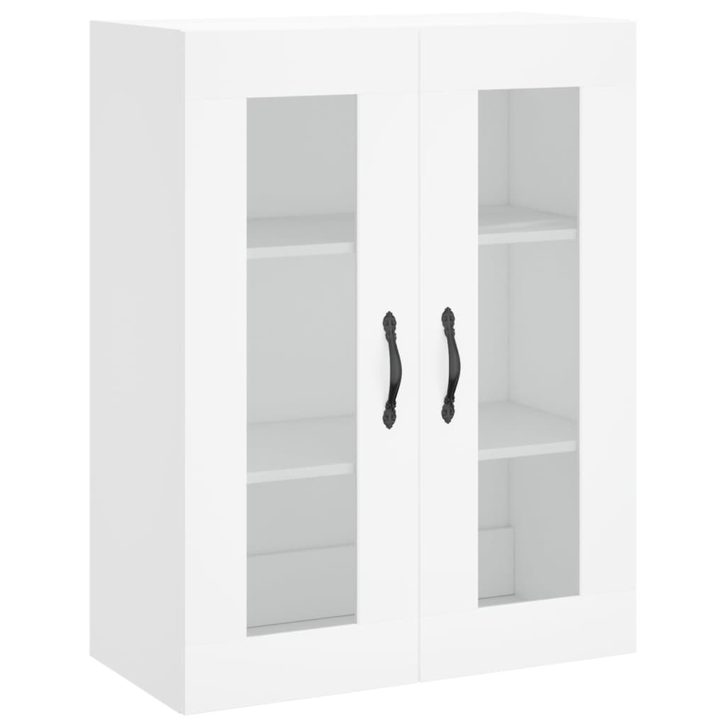 Mobile a Parete Bianco 69,5x34,90 cm in Legno Multistrato - homemem39