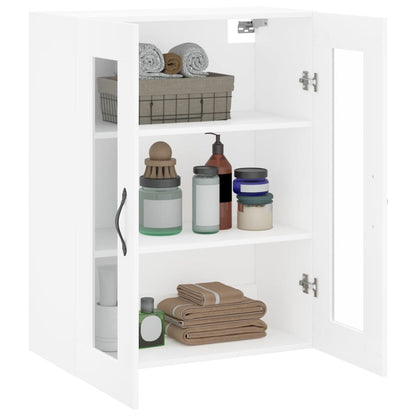 Mobile a Parete Bianco 69,5x34,90 cm in Legno Multistrato - homemem39
