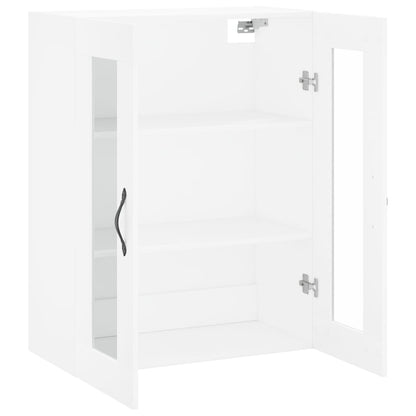 Mobile a Parete Bianco 69,5x34,90 cm in Legno Multistrato - homemem39