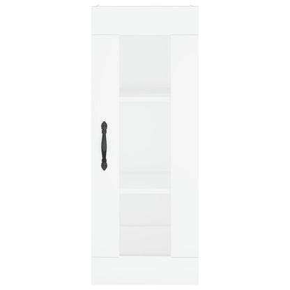 Mobile a Parete Bianco 34,5x34x90 cm - homemem39