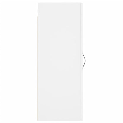 Mobile a Parete Bianco 34,5x34x90 cm - homemem39
