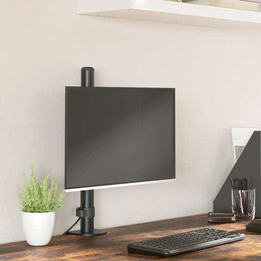 Supporto per Monitor in Acciaio Nero VESA 75/100 mm - homemem39