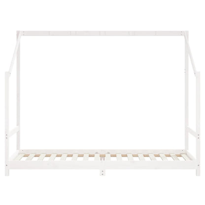 Giroletto per Bambini Bianco 2x(80x200) cm Legno Massello Pino - homemem39