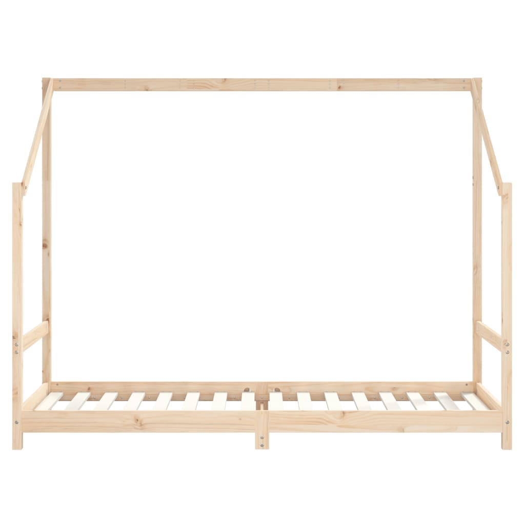 Giroletto per Bambini 2x(90x200) cm in Legno Massello di Pino - homemem39