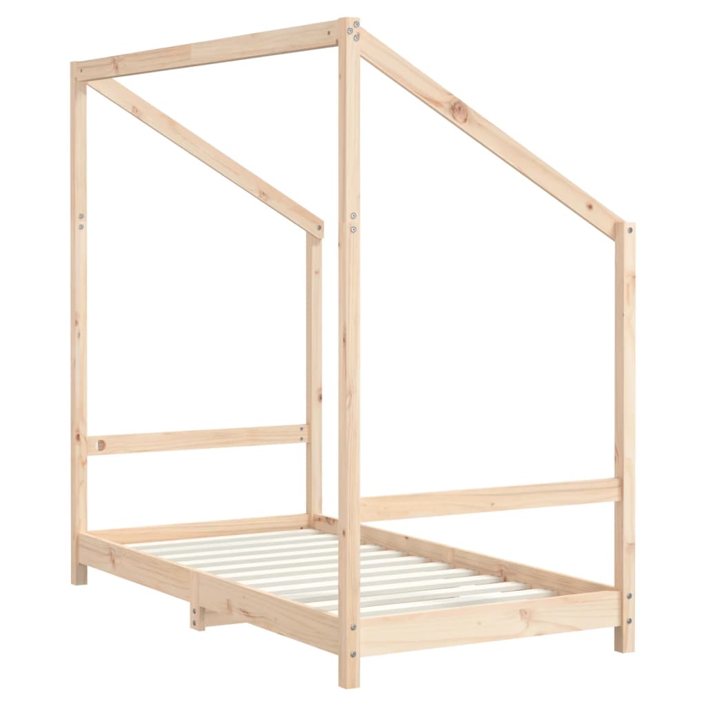 Giroletto per Bambini 2x(80x160) cm in Legno Massello di Pino | homemem39