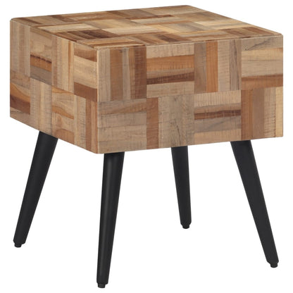 Tavolino 40x40x45 cm Teak Massello di Recupero - homemem39