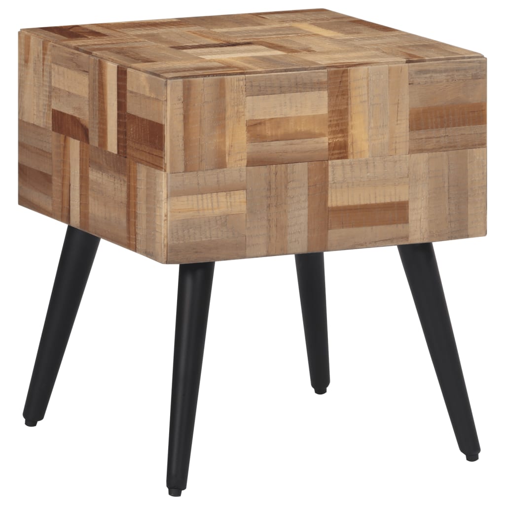 Tavolino 40x40x45 cm Teak Massello di Recupero | homemem39