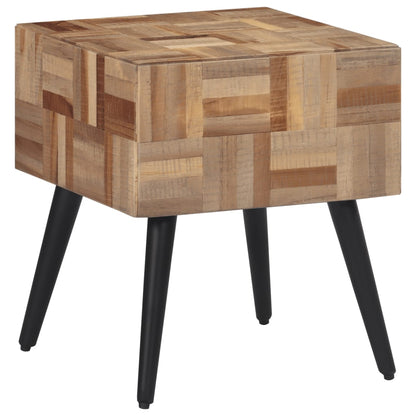 Tavolino 40x40x45 cm Teak Massello di Recupero - homemem39