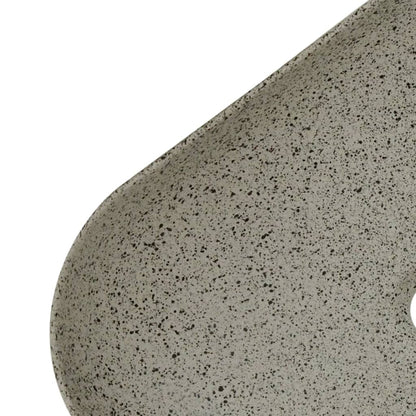 Lavabo da Appoggio Grigio Rettangolare 48x37,5x13,5 cm Ceramica - homemem39