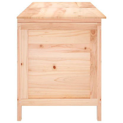 Contenitore da Giardino 150x50x56,5 cm Legno Massello di Abete - homemem39