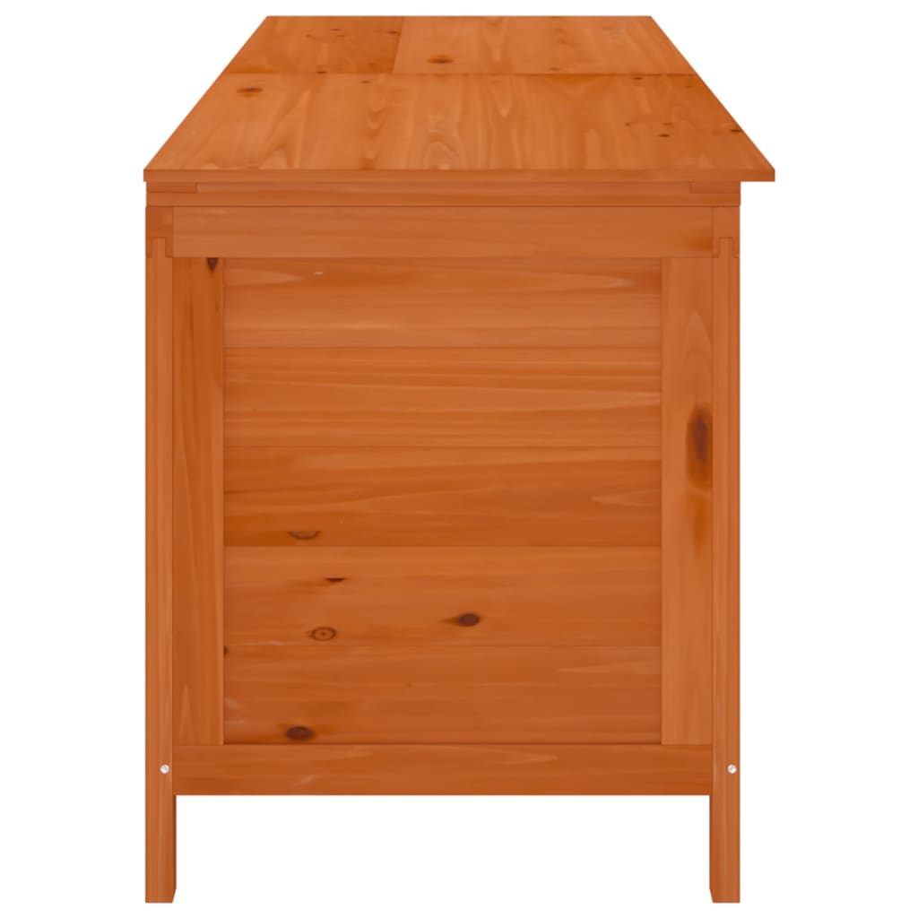 Contenitore da Giardino Marrone 198,5x50x56,5 cm Massello Abete - homemem39