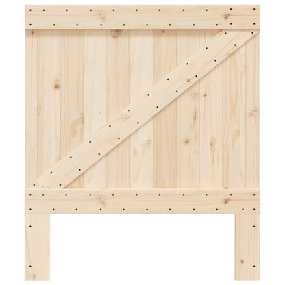 Testiera 90x104 cm in Legno Massello di Pino - homemem39