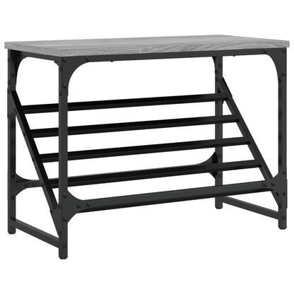 Scarpiera Grigio Sonoma 60x30x45 cm in Legno Multistrato - homemem39