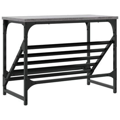 Scarpiera Grigio Sonoma 60x30x45 cm in Legno Multistrato - homemem39