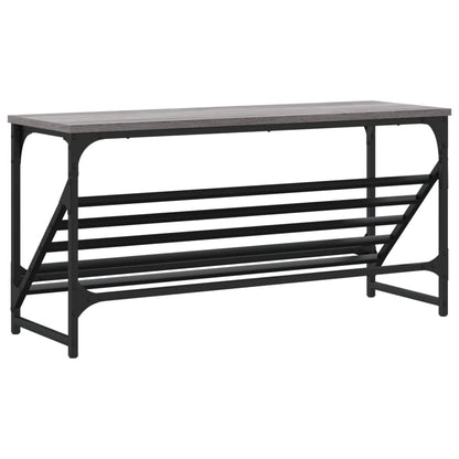 Scarpiera Grigio Sonoma 90x30x45 cm in Legno Multistrato - homemem39