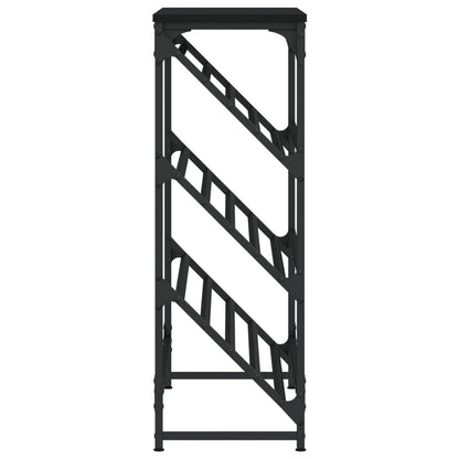 Scarpiera Nera 90x30x85 cm in Legno Multistrato - homemem39