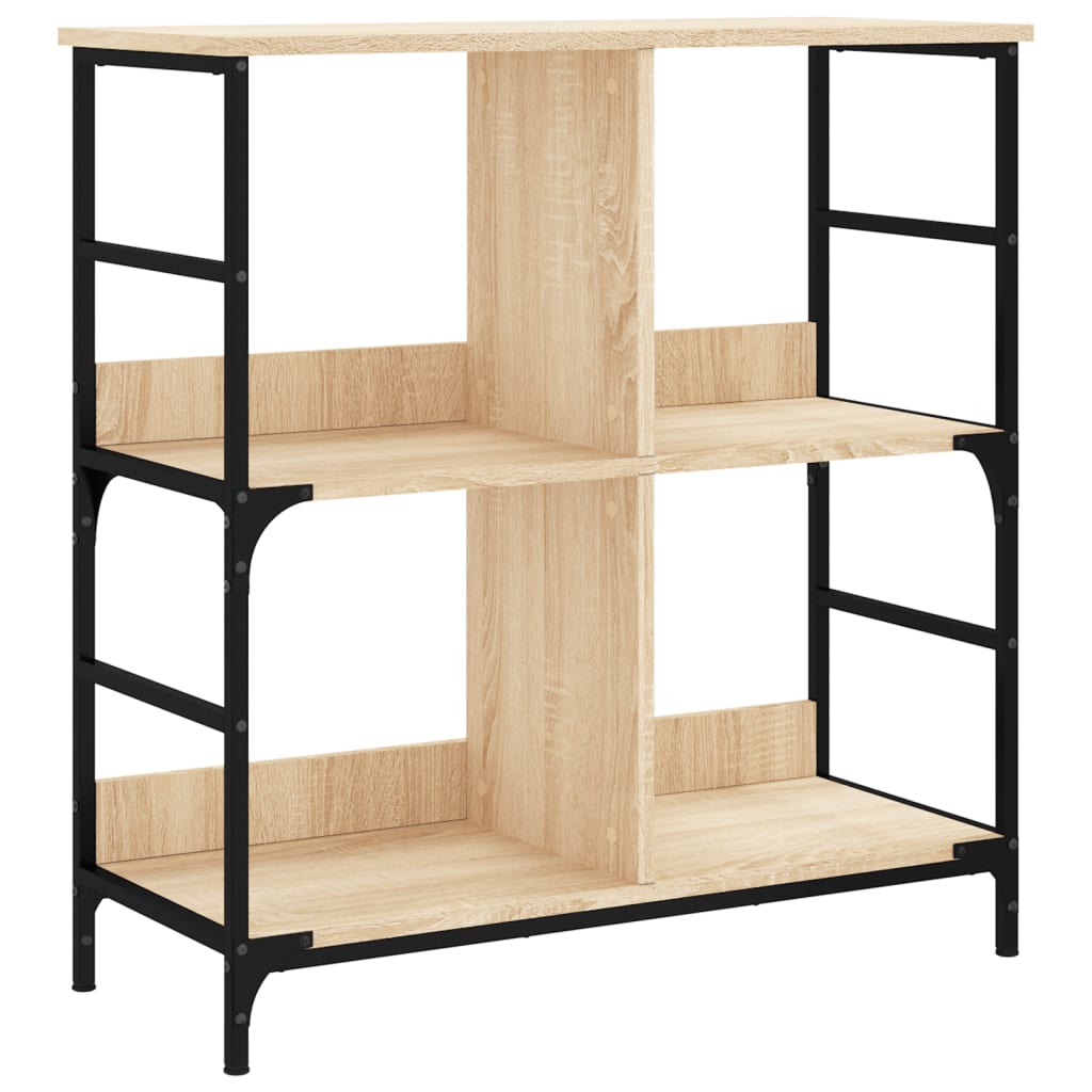 Libreria Rovere Sonoma 78,5x33x82 cm in Legno Multistrato | homemem39