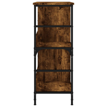 Libreria Rovere Fumo 78,5x33x82 cm in Legno Multistrato | homemem39