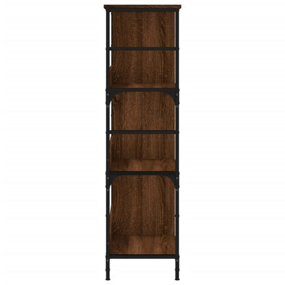 Libreria Rovere Marrone 78,5x33x117,5 cm in Legno Multistrato