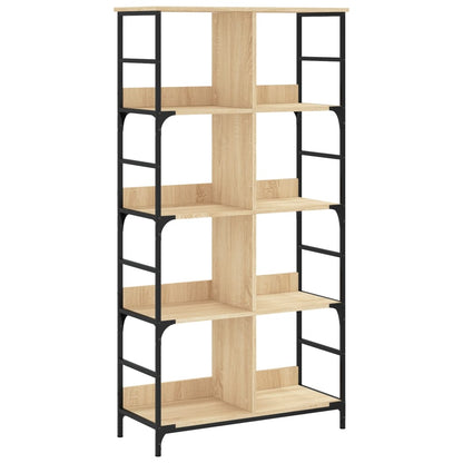 Libreria Rovere Sonoma 78,5x33x153 cm in Legno Multistrato | homemem39