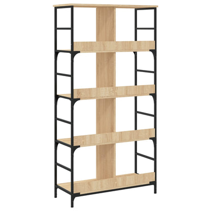 Libreria Rovere Sonoma 78,5x33x153 cm in Legno Multistrato | homemem39