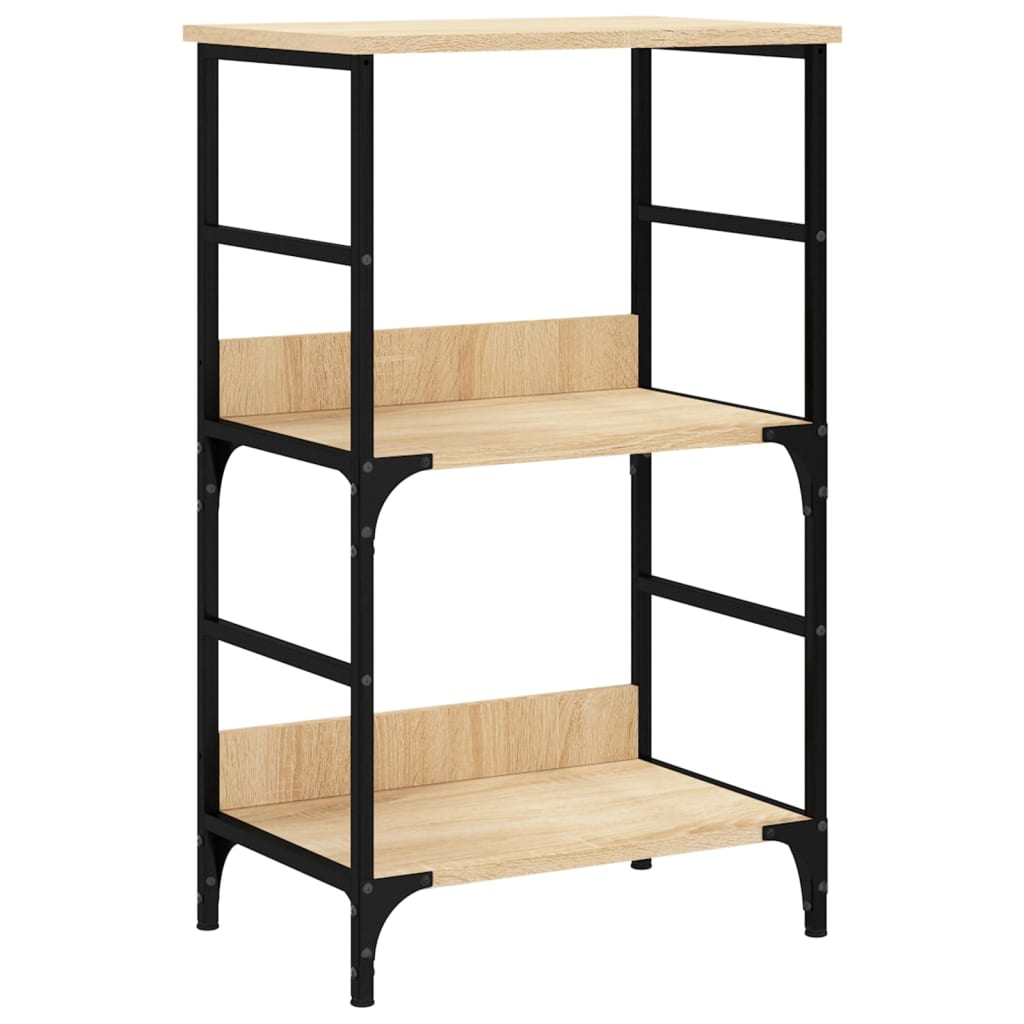Libreria Rovere Sonoma 50x33x82 cm in Legno Multistrato | homemem39