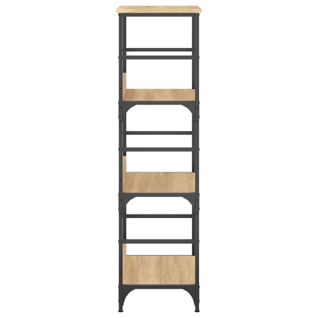Libreria Rovere Sonoma 50x33x117,5 cm in Legno Multistrato | homemem39