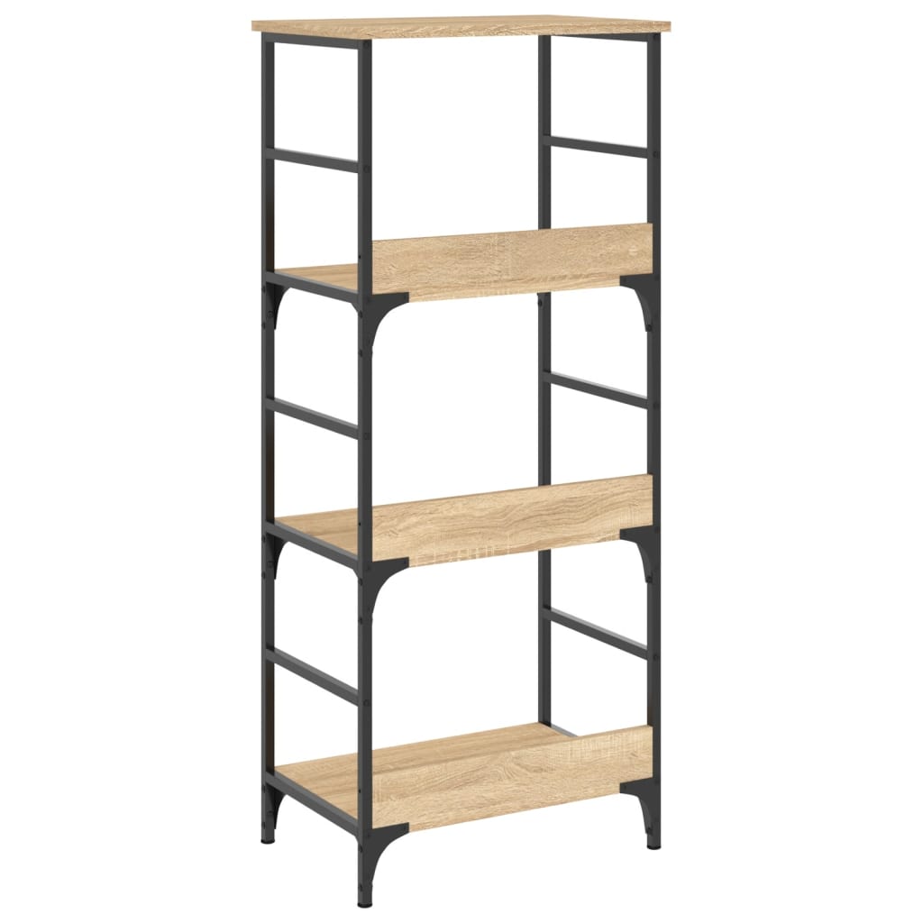 Libreria Rovere Sonoma 50x33x117,5 cm in Legno Multistrato | homemem39