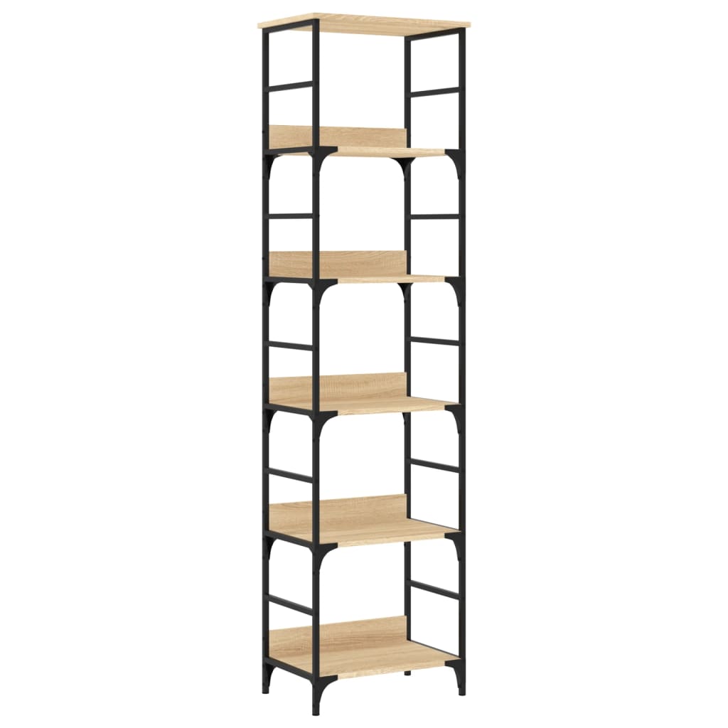 Libreria Rovere Sonoma 50x33x188,5 cm Legno ingegnerizzato | homemem39