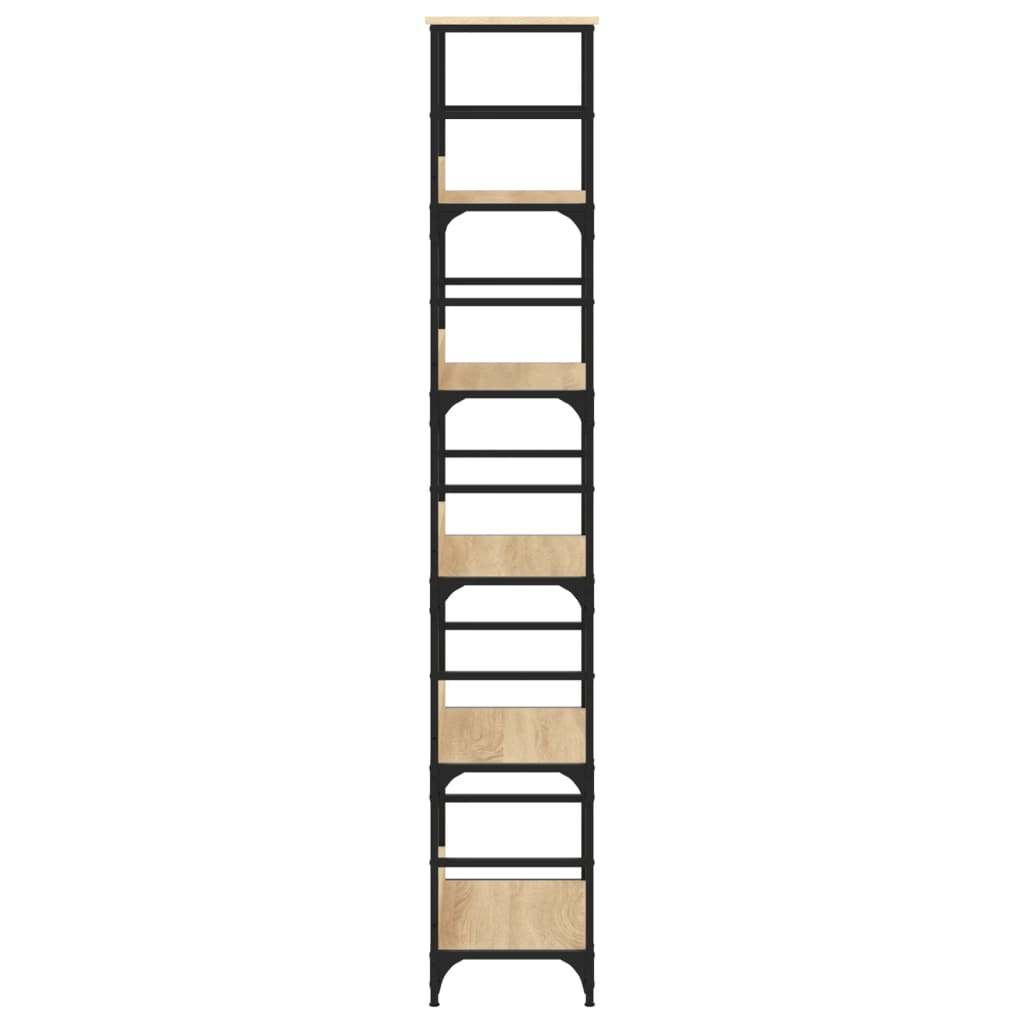 Libreria Rovere Sonoma 50x33x188,5 cm Legno ingegnerizzato | homemem39