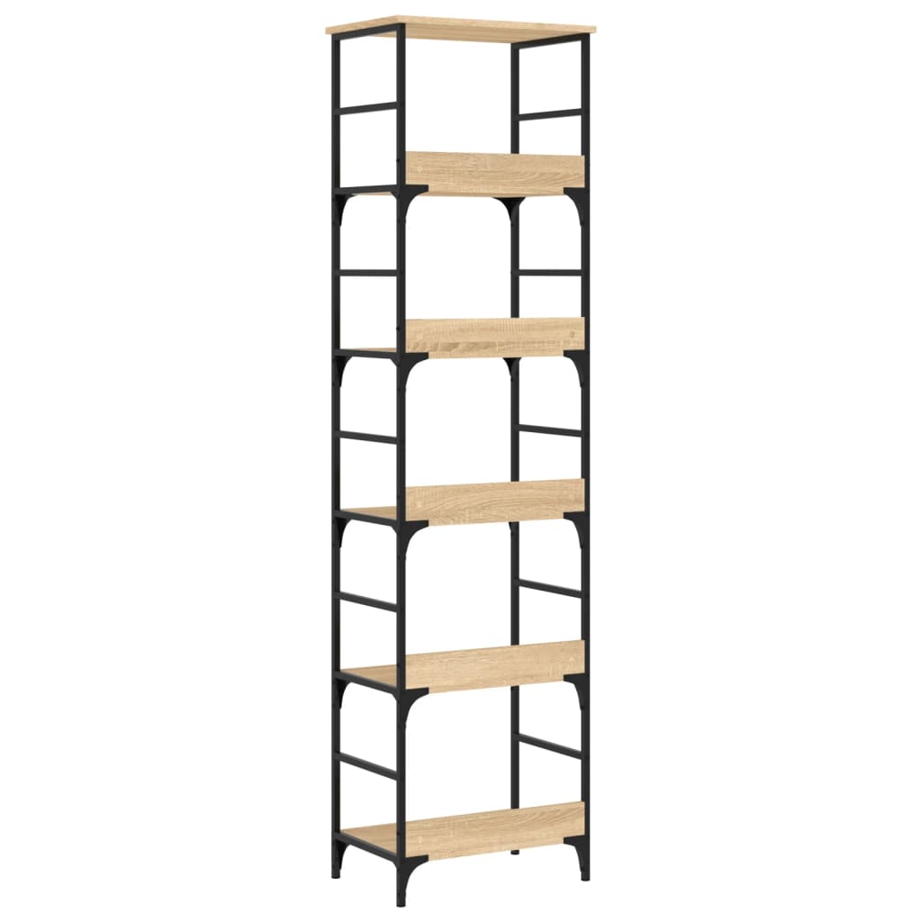 Libreria Rovere Sonoma 50x33x188,5 cm Legno ingegnerizzato | homemem39