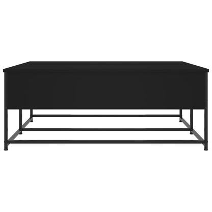 Tavolino da Salotto Nero 100x99x40 cm in Legno Multistrato | homemem39