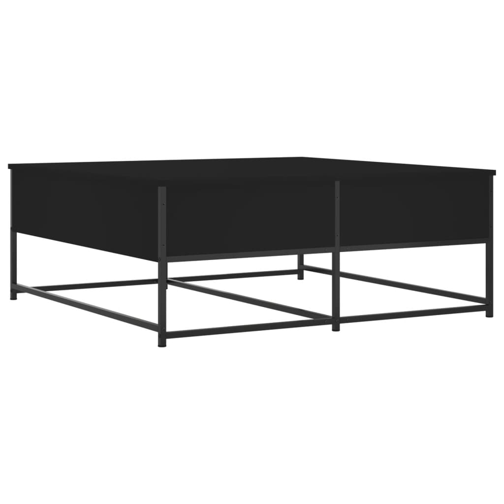 Tavolino da Salotto Nero 100x99x40 cm in Legno Multistrato | homemem39