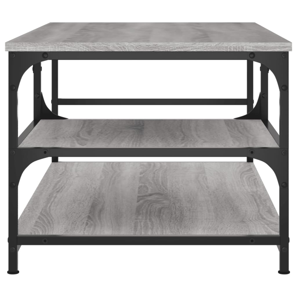 Tavolino da Salotto Grigio Sonoma 90x49x40 cm Legno Multistrato | homemem39