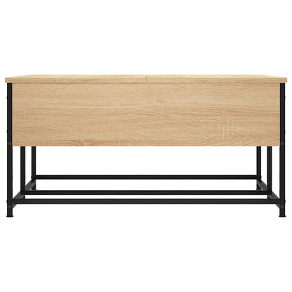 Tavolino da Salotto Rovere Sonoma 80x80x40 cm Legno Multistrato | homemem39