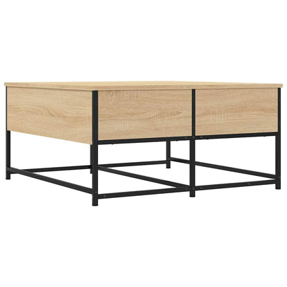 Tavolino da Salotto Rovere Sonoma 80x80x40 cm Legno Multistrato | homemem39