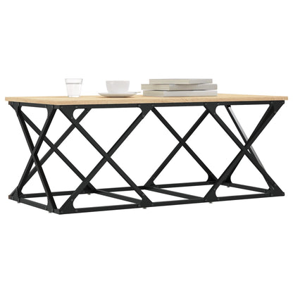 Tavolino da Salotto Rovere Sonoma 100x49x40cm Legno Multistrato | homemem39