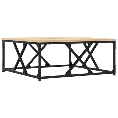 Tavolino da Salotto Rovere Sonoma 70x70x30 cm Legno Multistrato | homemem39